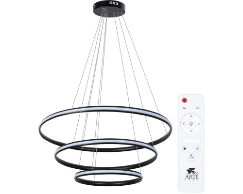 Подвесной светильник Meridiana A2198SP-3BK Arte Lamp Подвесной светильник Meridiana A2198SP-3BK Arte Lamp