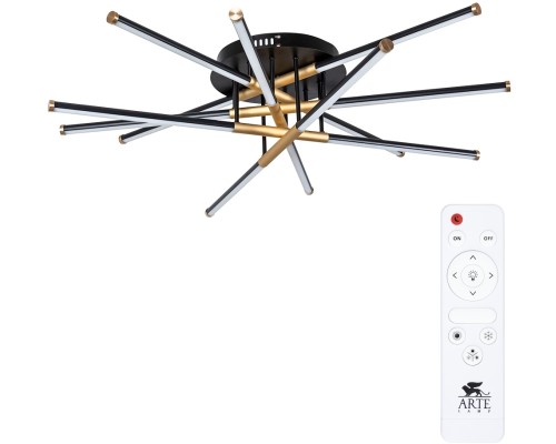 Потолочная люстра Fernando A2199PL-6BK Arte Lamp Потолочная люстра Fernando A2199PL-6BK Arte Lamp