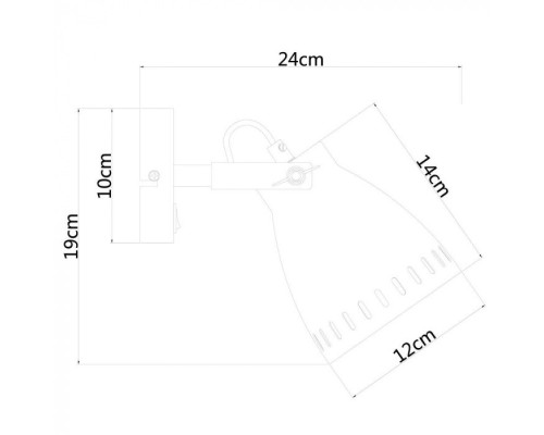 Спот Luned A2214AP-1AB Arte Lamp Спот Luned A2214AP-1AB Arte Lamp