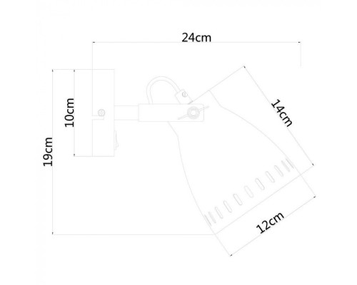 Спот Luned A2214AP-1SS Arte Lamp Спот Luned A2214AP-1SS Arte Lamp