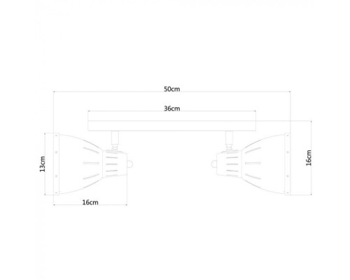 Спот Marted A2215AP-2BL Arte Lamp Спот Marted A2215AP-2BL Arte Lamp