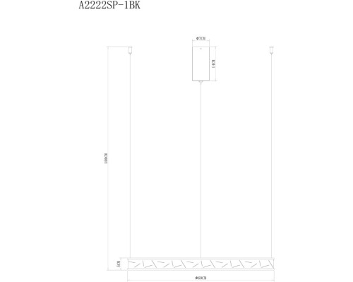 Подвесной светильник Shine A2222SP-1BK Arte Lamp Подвесной светильник Shine A2222SP-1BK Arte Lamp