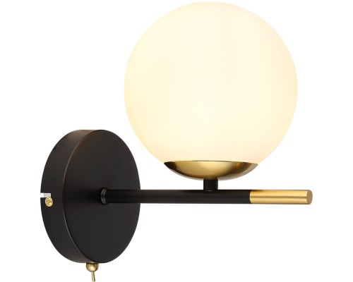 Бра Alcor A2224AP-1BK Arte Lamp Бра Alcor A2224AP-1BK Arte Lamp