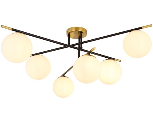 Потолочная люстра Alcor A2224PL-6BK Arte Lamp Потолочная люстра Alcor A2224PL-6BK Arte Lamp