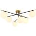 Потолочная люстра Alcor A2224PL-6BK Arte Lamp