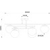 Потолочная люстра Alcor A2224PL-6BK Arte Lamp