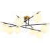 Потолочная люстра Alcor A2224PL-8BK Arte Lamp
