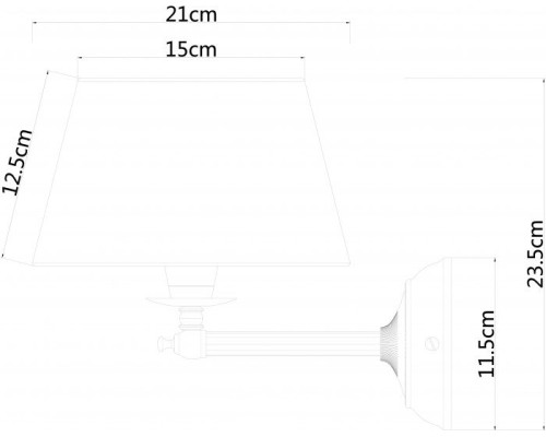 Бра York A2273AP-1AB Arte Lamp Бра York A2273AP-1AB Arte Lamp
