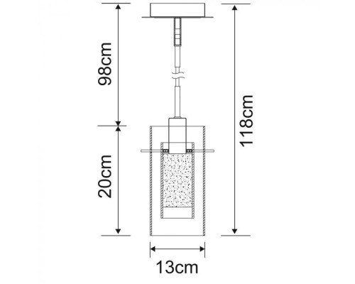 Подвесной светильник Aries A2300SP-1CC Arte Lamp Подвесной светильник Aries A2300SP-1CC Arte Lamp