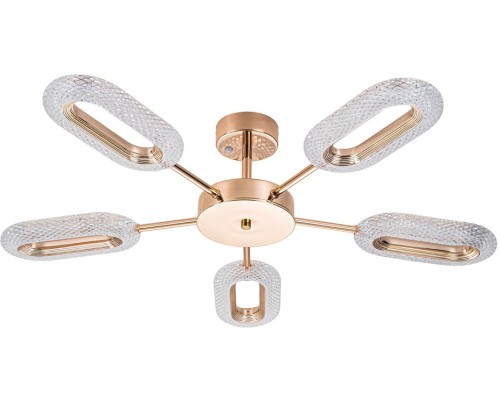 Потолочная люстра Ovale A2489PL-5GO Arte Lamp Потолочная люстра Ovale A2489PL-5GO Arte Lamp