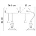 Настольная лампа Banker A2492LT-1AB Arte Lamp