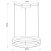 Подвесной светильник Sorento A2501SP-1WH Arte Lamp
