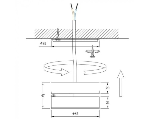Точечный светильник Vela A2511PL-1BK Arte Lamp Точечный светильник Vela A2511PL-1BK Arte Lamp