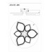 Потолочная люстра Polli A2531PL-6WH Arte Lamp
