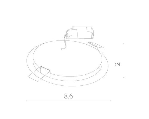 Точечный светильник Fine A2603PL-1WH Arte Lamp Точечный светильник Fine A2603PL-1WH Arte Lamp