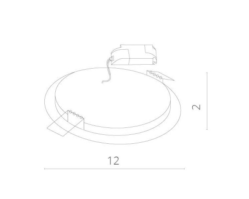 Точечный светильник Fine A2606PL-1WH Arte Lamp Точечный светильник Fine A2606PL-1WH Arte Lamp