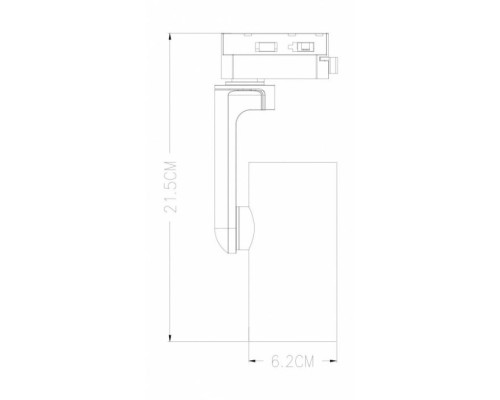 Трековый светильник Bucho A2668PL-1SS Arte Lamp Трековый светильник Bucho A2668PL-1SS Arte Lamp