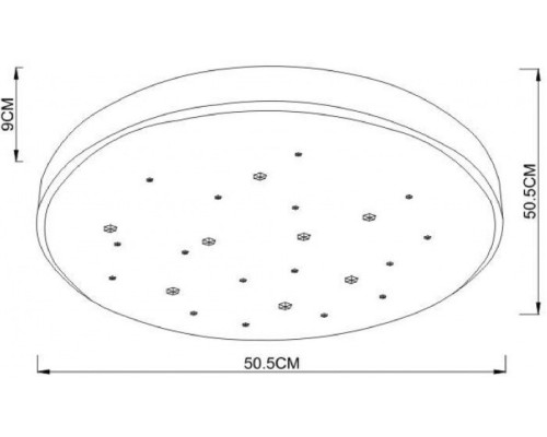 Потолочный светильник Onda A2681PL-72WH Arte Lamp Потолочный светильник Onda A2681PL-72WH Arte Lamp