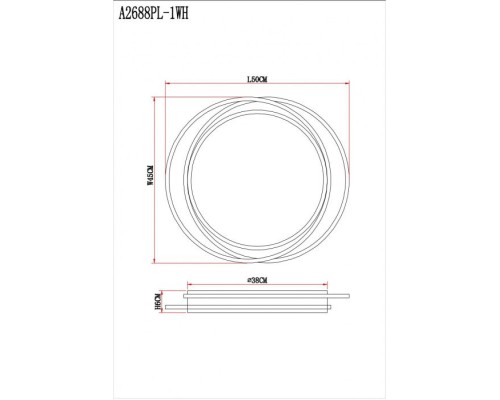 Потолочный светильник Sonny A2688PL-1WH Arte Lamp Потолочный светильник Sonny A2688PL-1WH Arte Lamp