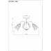 Потолочная люстра Nicole A2702PL-3AB Arte Lamp