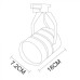 Трековый светильник Cinto A2707PL-1BK Arte Lamp