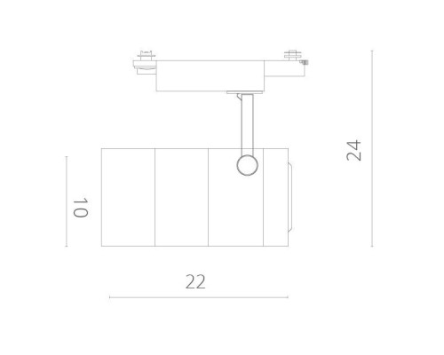 Трековый светильник Cinto A2712PL-1WH Arte Lamp Трековый светильник Cinto A2712PL-1WH Arte Lamp