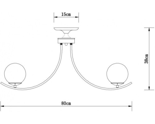 Потолочная люстра Scarlett A2715PL-8AB Arte Lamp Потолочная люстра Scarlett A2715PL-8AB Arte Lamp