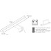 Подсветка для картин Stecca A2737AP-1CC Arte Lamp