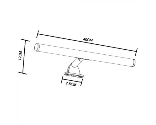 Светильник настенный Orizzone A2835AP-1CC Arte Lamp Светильник настенный Orizzone A2835AP-1CC Arte Lamp