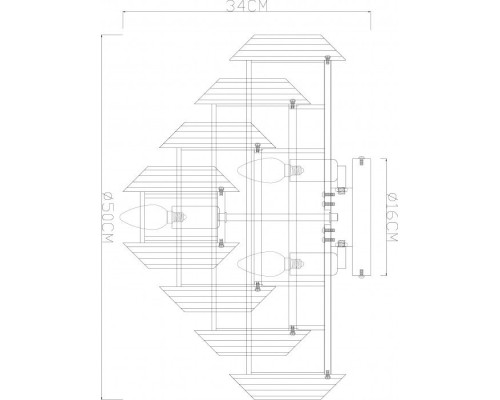 Потолочная люстра Jastin A2848PL-5GO Arte Lamp Потолочная люстра Jastin A2848PL-5GO Arte Lamp