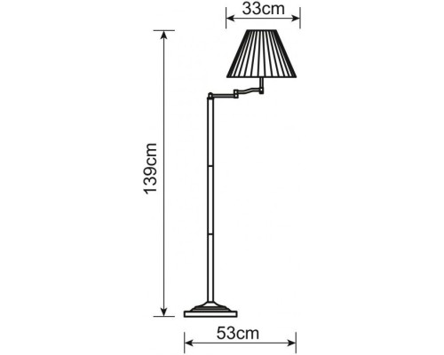 Торшер California A2872PN-1AB Arte Lamp Торшер California A2872PN-1AB Arte Lamp
