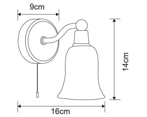 Бра Aqua-bell A2944AP-1CC Arte Lamp Бра Aqua-bell A2944AP-1CC Arte Lamp