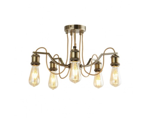 Потолочная люстра Inedito A2985PL-5AB Arte Lamp Потолочная люстра Inedito A2985PL-5AB Arte Lamp