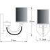 Бра Ombra A2995AP-1CC Arte Lamp