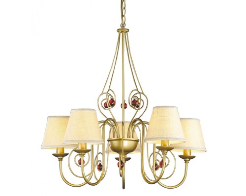 Подвесная люстра Neapolitan A3007LM-5BZ Arte Lamp Подвесная люстра Neapolitan A3007LM-5BZ Arte Lamp