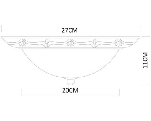Потолочный светильник Alta A3008PL-2CC Arte Lamp Потолочный светильник Alta A3008PL-2CC Arte Lamp