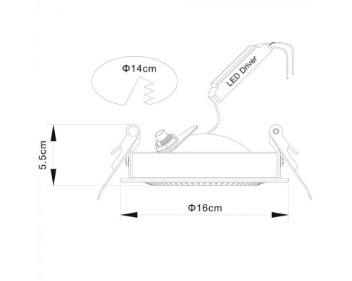 Точечный светильник Studio A3015PL-1WH Arte Lamp Точечный светильник Studio A3015PL-1WH Arte Lamp