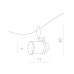 Трековый светильник Rail Heads A3056PL-1WH Arte Lamp