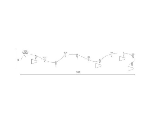 Трековая система в сборе Rail Kits A3058PL-6SI Arte Lamp Трековая система в сборе Rail Kits A3058PL-6SI Arte Lamp