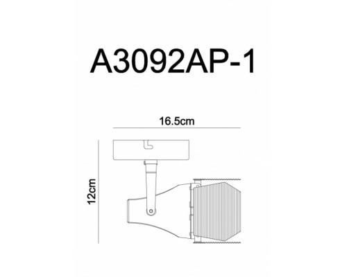 Спот Cinema A3092AP-1WH Arte Lamp Спот Cinema A3092AP-1WH Arte Lamp