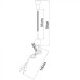Спот Falena A3116AP-1SS Arte Lamp