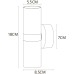 Настенный светильник Ran A3143AP-2BK Arte Lamp