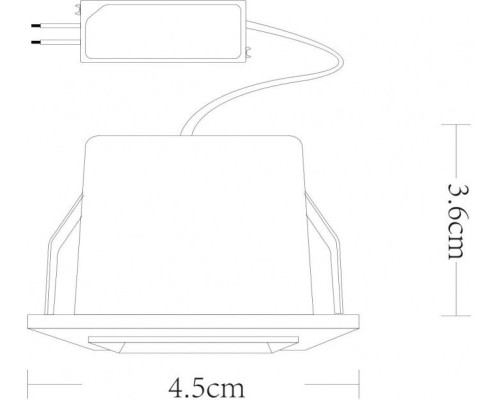 Точечный светильник Grill A3153PL-1BK Arte Lamp Точечный светильник Grill A3153PL-1BK Arte Lamp