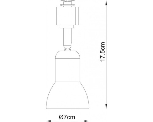 Трековый светильник Gala A3156PL-1BK Arte Lamp Трековый светильник Gala A3156PL-1BK Arte Lamp
