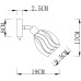 Спот Biham A3184AP-1AB Arte Lamp