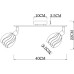 Спот Biham A3184PL-2AB Arte Lamp