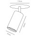 Точечный светильник Cefeo A3214PL-1GY Arte Lamp
