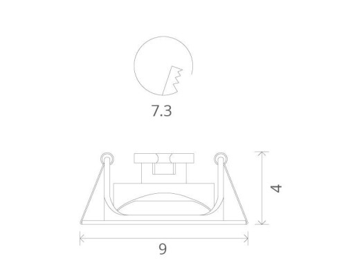 Точечный светильник Accento A3219PL-1SS Arte Lamp Точечный светильник Accento A3219PL-1SS Arte Lamp