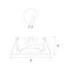 Точечный светильник Accento A3219PL-1SS Arte Lamp