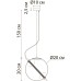 Подвесной светильник Нolly A3220SP-1PB Arte Lamp